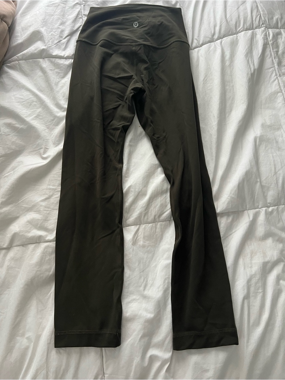 lululemon athletica dark green olive align leggings